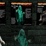 I love to be scared especially at Halloween in Second Life.