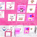 My avatar is having his birthday in Second Life